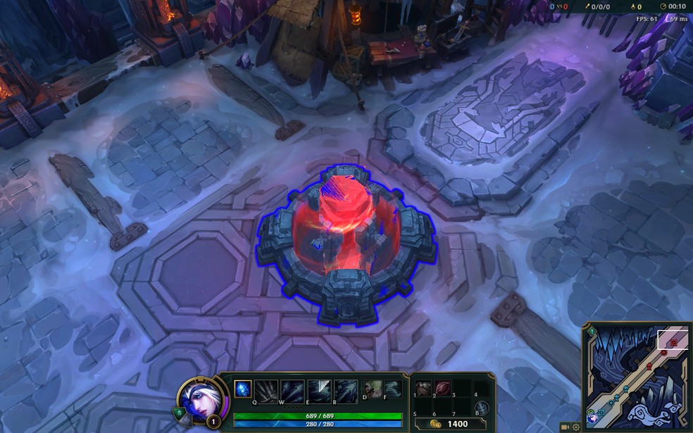 O nexus é o principal objetivo no League of Legends (Foto: Reprodução/Felipe Vinha)