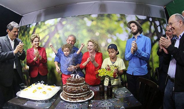 Lula, durante a festa dos seus 70 anos (Foto: Ricardo Stuckert / Instituto Lula)