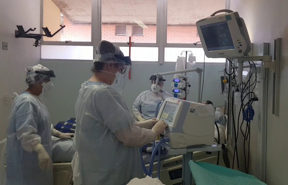 Gasto com compra de leitos Covid em Campinas ultrapassou R$ 17 milhões na pandemia, até agosto. — Foto: Reprodução/TV Globo