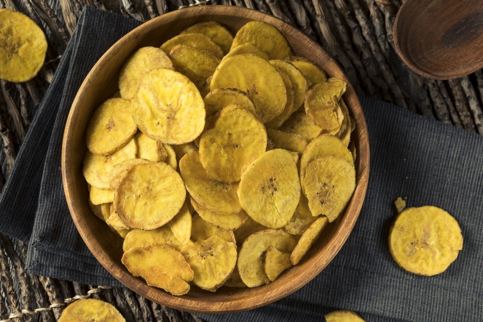A clássica banana chips não vai faltar na Feira Sabor Pataneiro — Foto: Assessoria