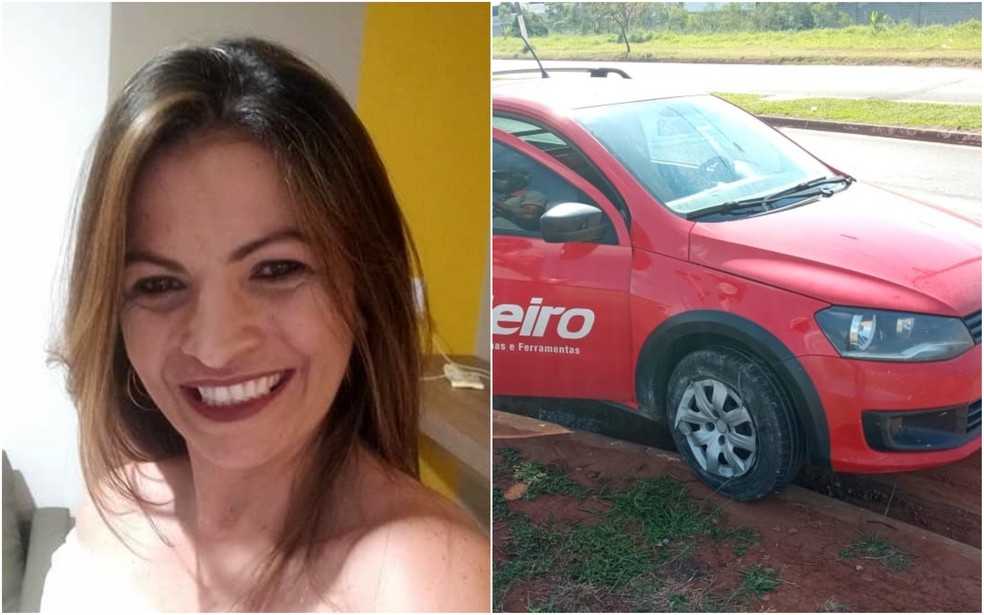 Veículo da empresa usado pela funcionária que desapareceu foi encontrado abandonado em Itapetininga (SP) — Foto: Arquivo Pessoal - Guarda Civil/Divulgação