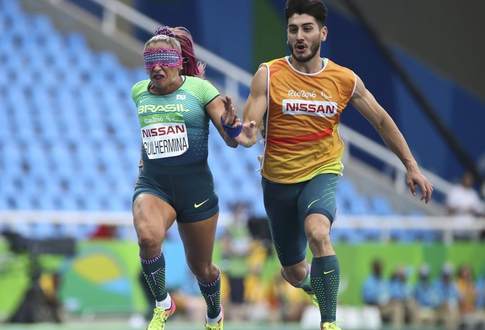 Terezinha Guilhermina - atletismo 100m T11 paralimpíada rio 2016 (Foto: Reuters)