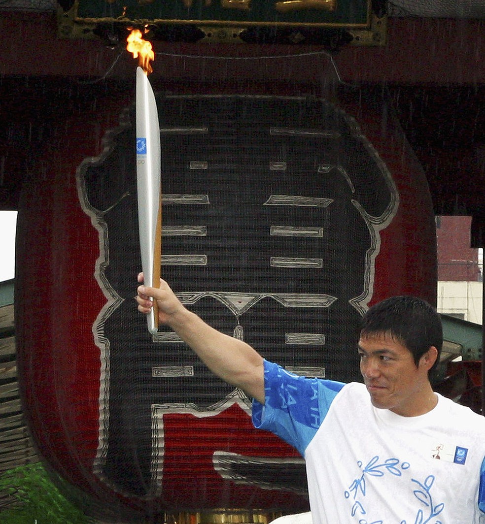 Ouro nas Olimpíadas de Barcelona em 92, Toshihiko Koga deixa legado para o judô — Foto: unko Kimura/Getty Images