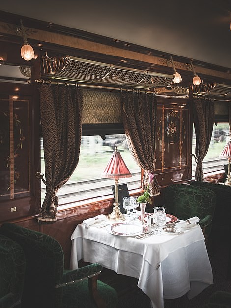 Veja os luxos das novas suítes do trem expresso entre Veneza e Londres (Foto: Divulgação)