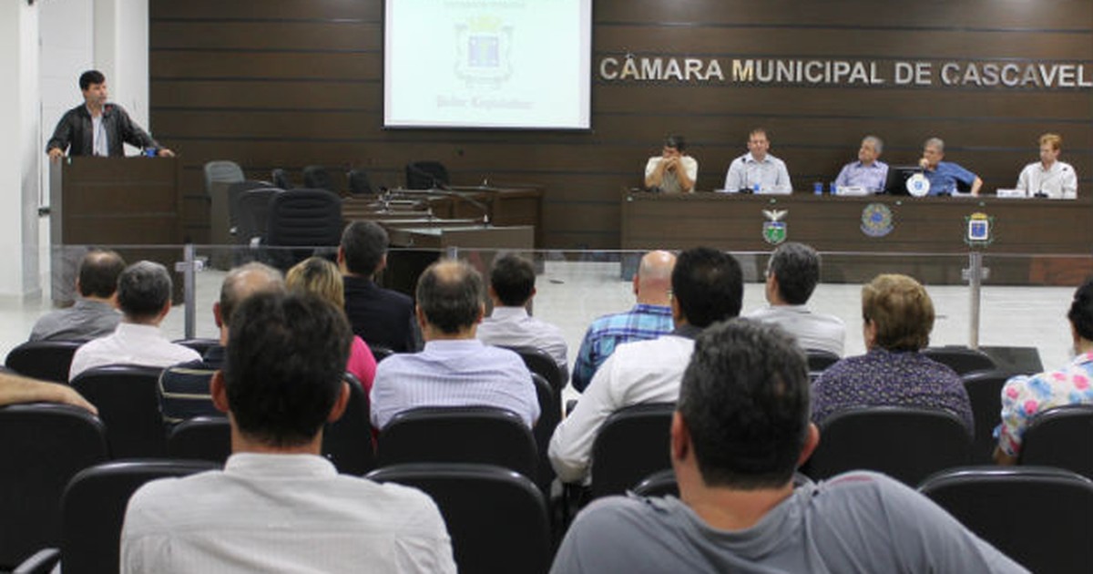 G1 - Audiência Pública Na Câmara De Cascavel Discute Valor Do IPTU ...