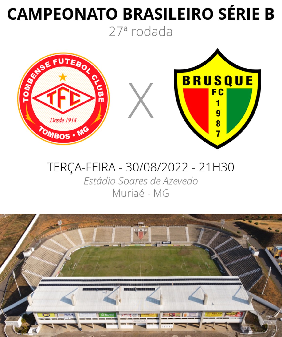 Estatísticas De Brusque Futebol Clube X Tombense