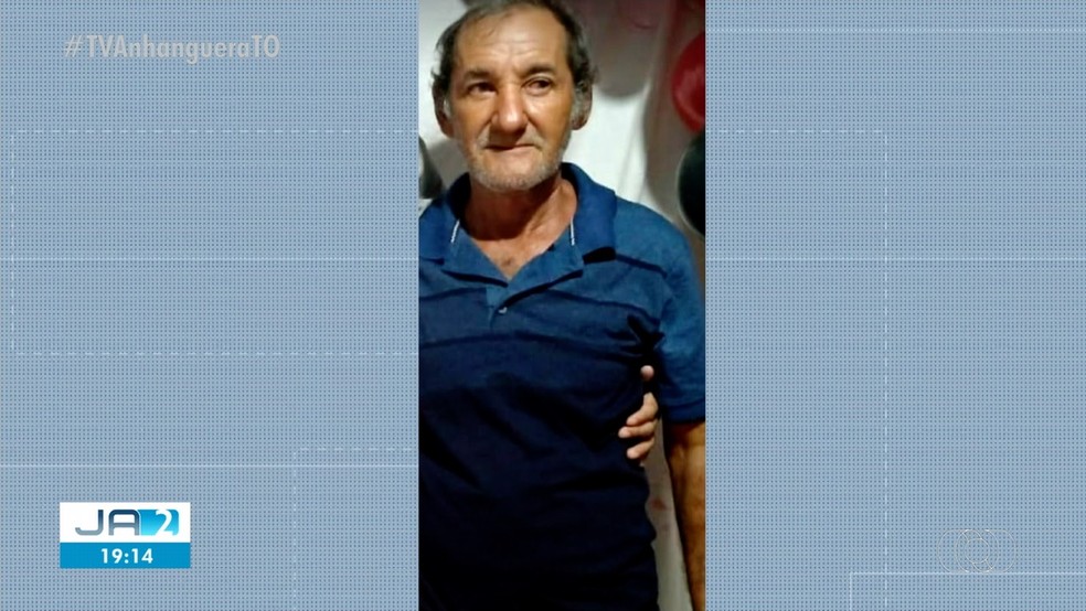 Corpo de idoso foi encontrado dentro de bueiro pelo filho dele — Foto: Reprodução/TV Anhanguera