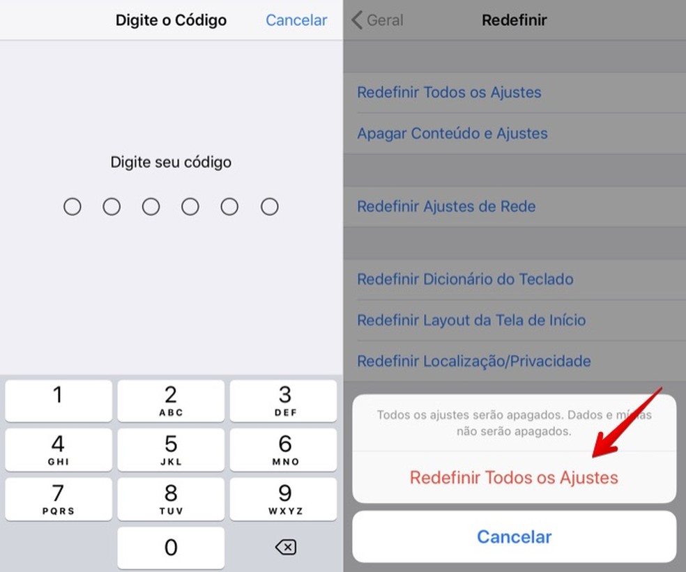Como desativar a criptografia do backup do iPhone