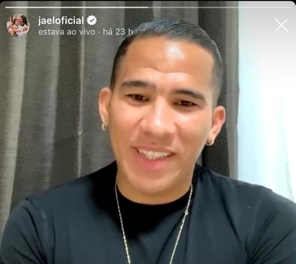 live Jael, Grêmio, Japão — Foto: Reprodução/Instagram