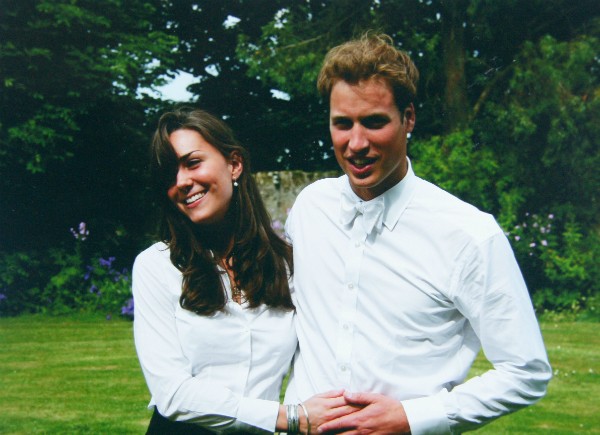 Kate Middleton e príncipe William no início do relacionamento (Foto: Handout / Getty Images)