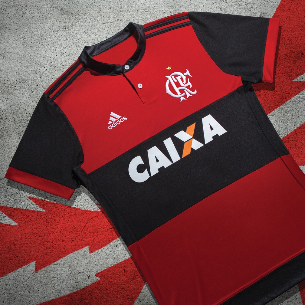Essa é a nova camisa do Flamengo (Foto: Divulgação)