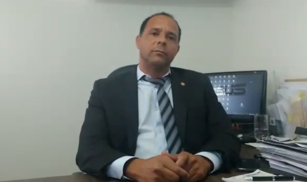 Rodrigo Santos diz que sofreu abuso de autoridade de policiais civis — Foto: Arquivo pessoal