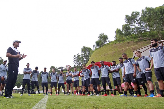 Botafogo - jogadores - treino (Foto: SS Press)