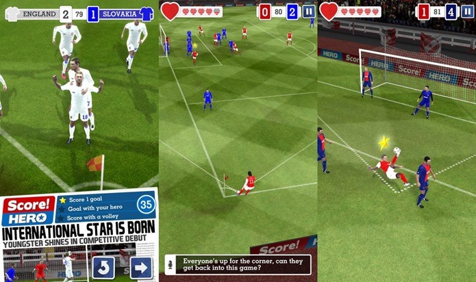 Game de futebol aposta em jogabilidade inovadora e muitas fases (Foto: Divulgação / First Touch Games)