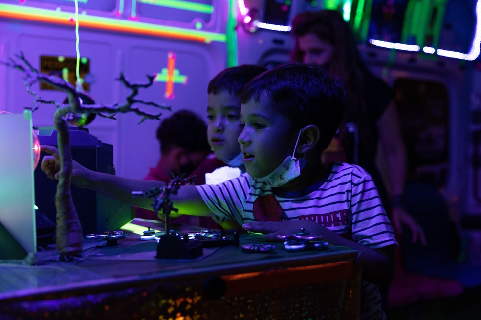 Público também poderá conhecer a estação móvel de ciências, arte, tecnologia, sustentabilidade e cultura da paz — Foto: Divulgação