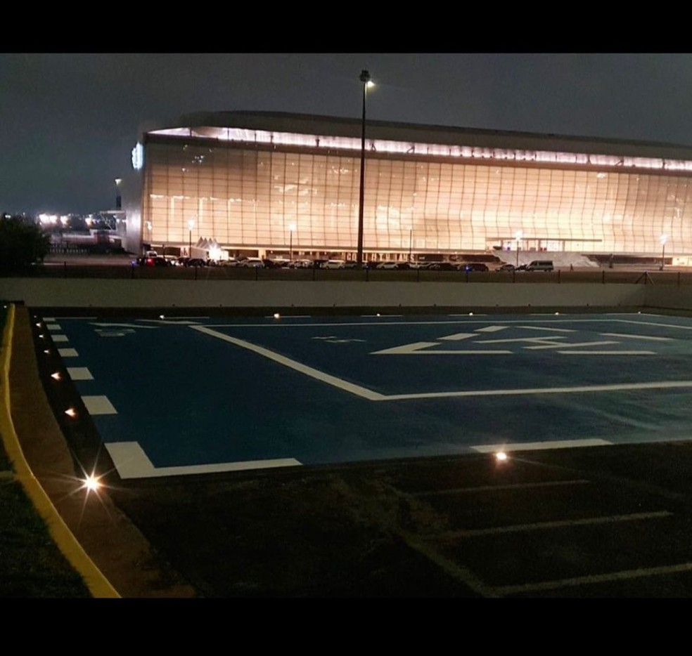 Quer usar o heliponto da Arena do Corinthians? Veja quanto custa