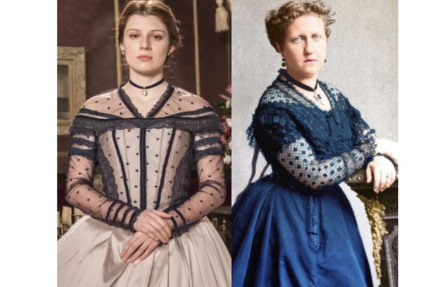 Foto: Na novela 'Nos Tempos do Imperador', Dom Pedro II (Selton Mello)  avisa Thereza (Letícia Sabatella) que Luísa (Mariana Ximenes) irá  acompanhar a família em viagem - Purepeople