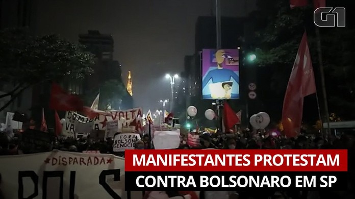 No maior ato contra Bolsonaro e a favor da vacina, manifestantes ocupam Avenida  Paulista e homenageiam vítimas da Covid | São Paulo | G1