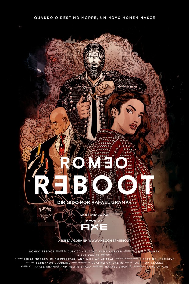 Cartaz de 'Romeo Reboot' com direação de Rafael Grampá (Foto: Divulgação)