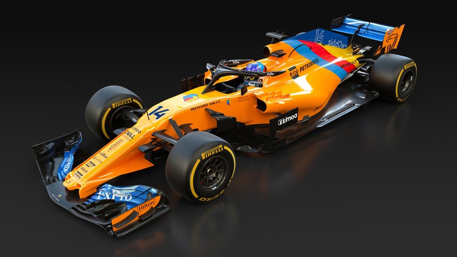 McLaren cria pintura especial para despedida de Fernando Alonso da FÃ³rmula 1, em Abu Dhabi