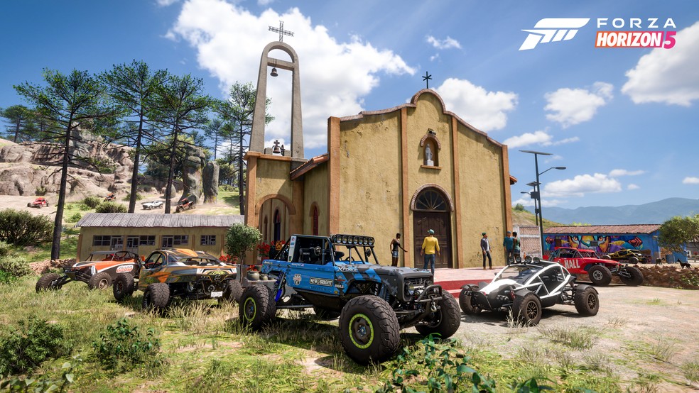 Forza Horizon 5  terá o mundo aberto mais diversificado da franquia — Foto: Divulgação/Microsoft