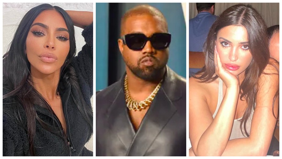 Kim Kardashian, Kanye West e Bianca Censori