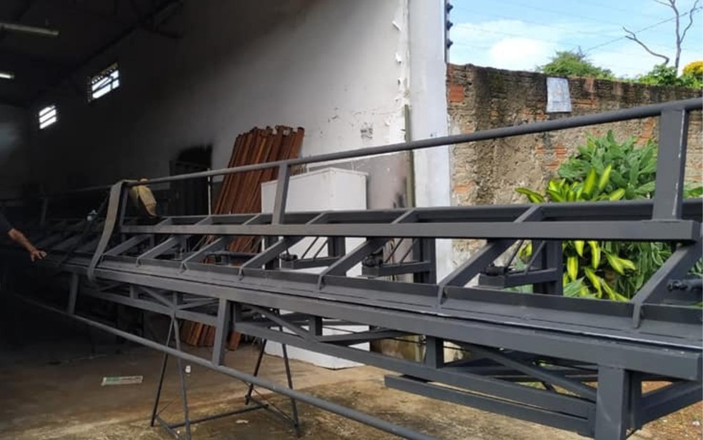 Homem é preso após comprar mercadoria com PIX falso e ir à loja cobrar depois de o produto não ser entregue, diz polícia — Foto: Reprodução/Redes Sociais