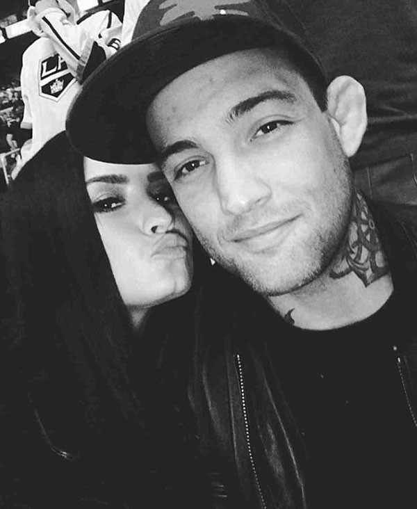 O último relacionamento da cantora foi com o lutador brasileiro de MMA Guilherme Bomba Vasconcelos (Foto: Reprodução/Instagram)