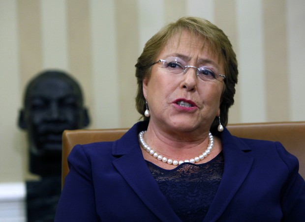 Michelle Bachelet, que nesta segunda-feira está nos EUA (Foto: Getty Images)