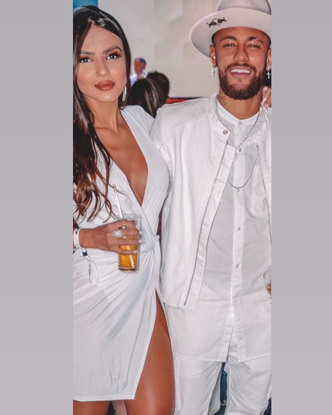 Neymar e Luana Andrade (Foto: Reprodução / Instagram)