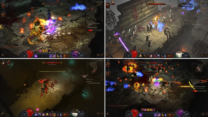 A expansão de Diablo 3 acrescentou várias de missões com vacas demoníacas bípedes (Foto: Reprodução/Craked)