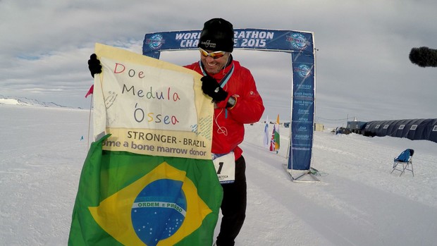Marcelo Alves, maratonista do Paraná, World Marathon Challenge (Foto: Divulgação/Francisco Mattos)