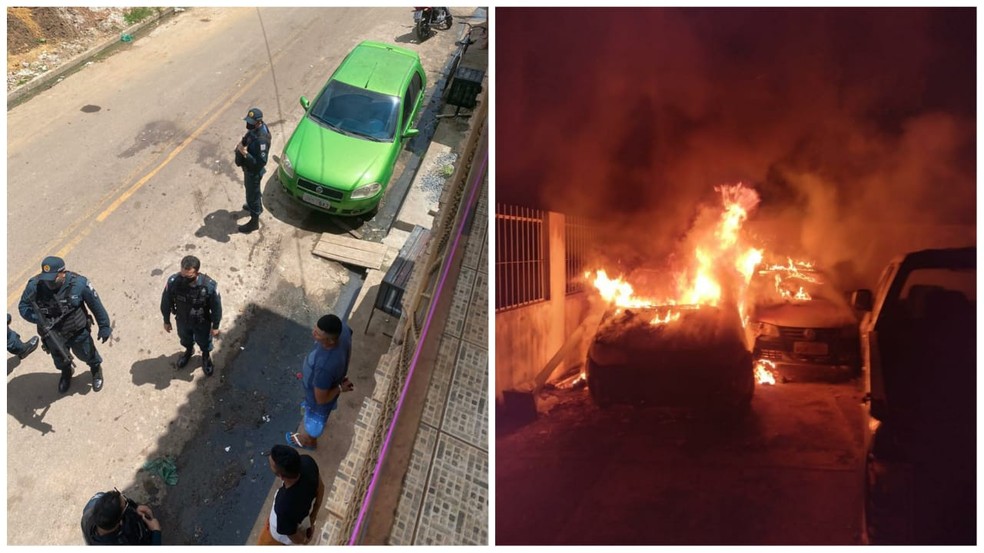 Incendio aconteceu na quinta-feira (10) — Foto: Redes sociais