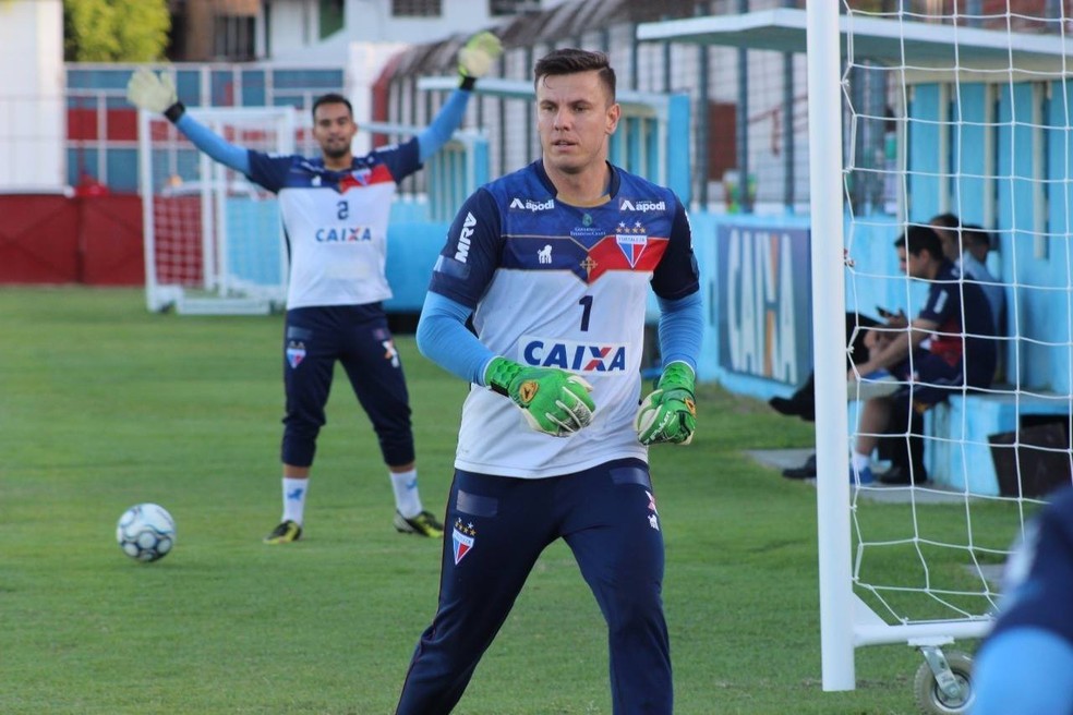Marcelo Boeck, goleiro do Fortaleza — Foto: Divulgação/Fortaleza
