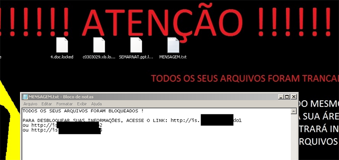 Golpe brasileiro imita atualização do Flash para sequestrar arquivos (Foto: Reprodução/Kaspersky Lab))