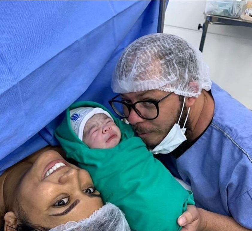 Bebê nasceu em maio  (Foto: Reprodução Instagram )