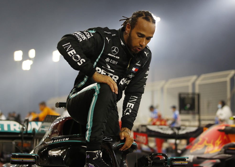 Lewis Hamilton venceu GP do Barein no último domingo — Foto: Reuters