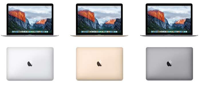 MacBook tem diversas opções de cores (Foto: Divulgação/Apple)
