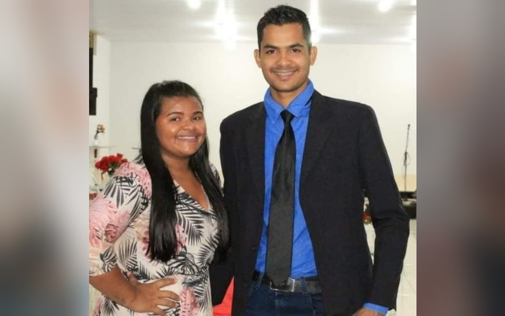 Madrasta Vanária Rodrigues e o pai do menino, André Luiz Rosa, indiciados pela morte do Davi — Foto: Reprodução/TV Anhanguera
