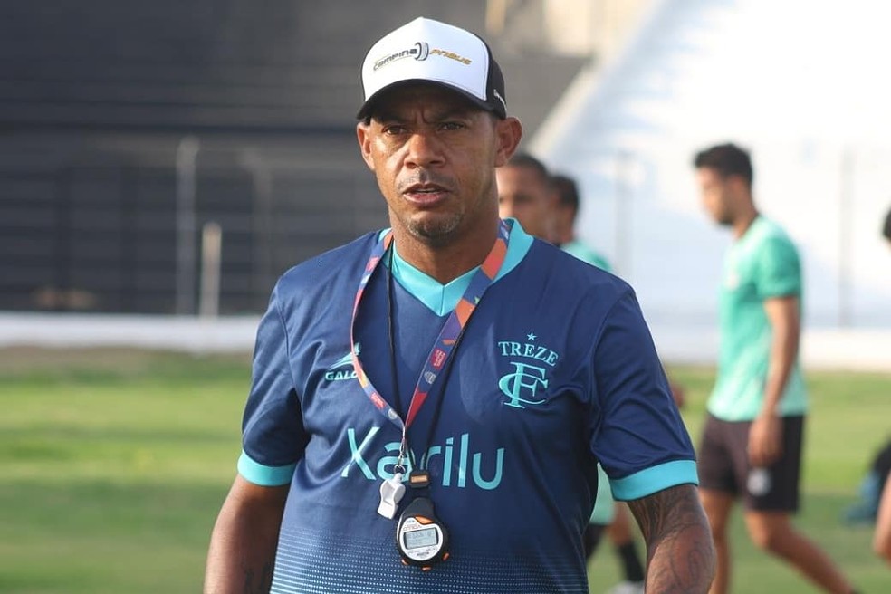 Marcelinho Paraíba vai para a sua segunda passagem como técnico Treze — Foto: Cassiano Cavalcanti / Treze