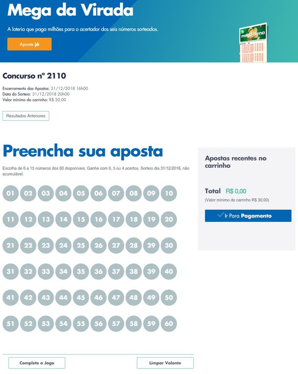 Mega Sena Lidera Apostas Na Loteria Online Arrecadacao Total Chega A R 47 6 Milhoes Loterias G1