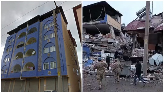 Terremoto na Turquia: veja antes e depois de prédios destruídos pelo tremor