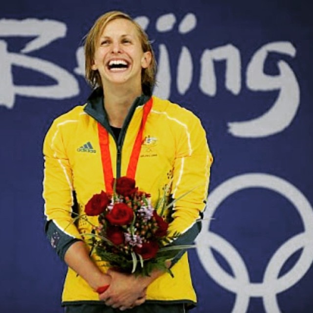 Libby recebe medalha olímpica (Foto: Reprodução Instagram)