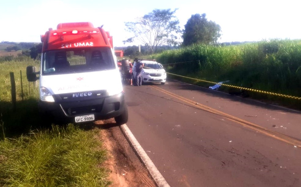 Vítima morreu no local do acidente — Foto: Portal NC/Divulgação