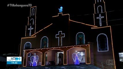 Xambioá ganha decoração de natal e programação para o final de ano