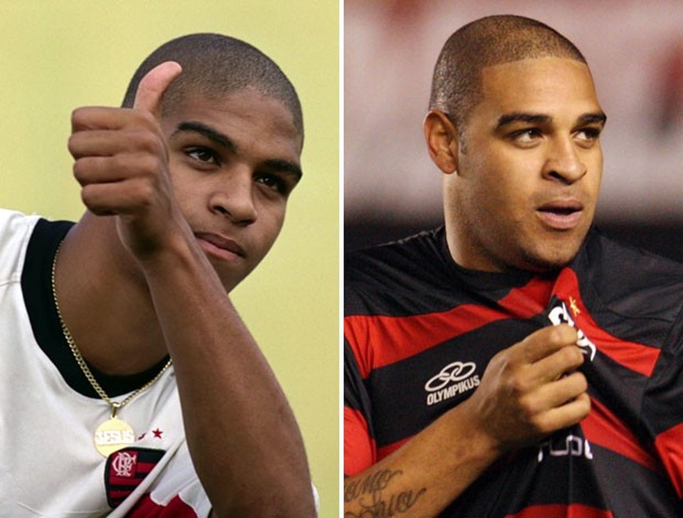 Adriano, ex-jogador do Flamengo — Foto: GloboEsporte.com