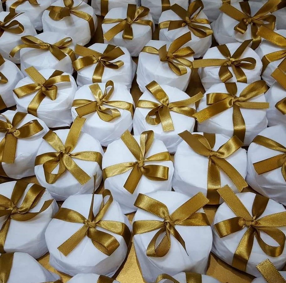Tradicional bem-casado disputa espaço com novidades no mercado de casamento. — Foto: Expocasório/Divulgação