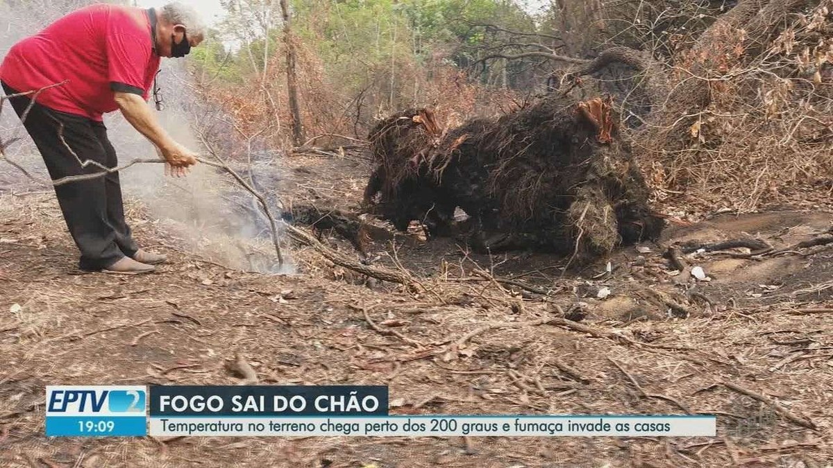 La fumée qui sort du sol intrigue et inquiète les habitants d’un quartier du nord de Ribeirão Preto |  Ribeirao Preto et Franca