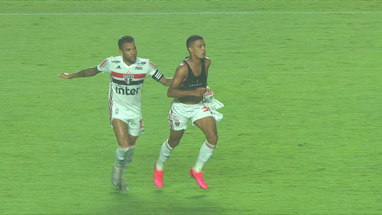 O primeiro gol de Brenner foi contra o Novorizontino, no Paulista