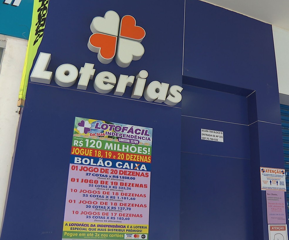Mega-Sena: bolão em lotérica do DF leva prêmio de R$ 11,3 milhões — Foto: TV Globo/Reprodução